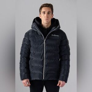 Woodpecker Black diamond Puffer Jacket Size Small